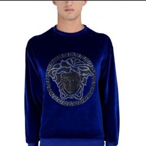 Versace Mens Velvet sweater